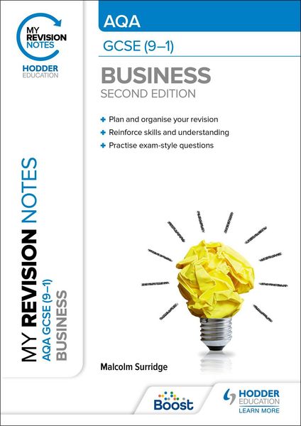 Produktbild: My Revision Notes: AQA GCSE (9-1) Business Second Edition