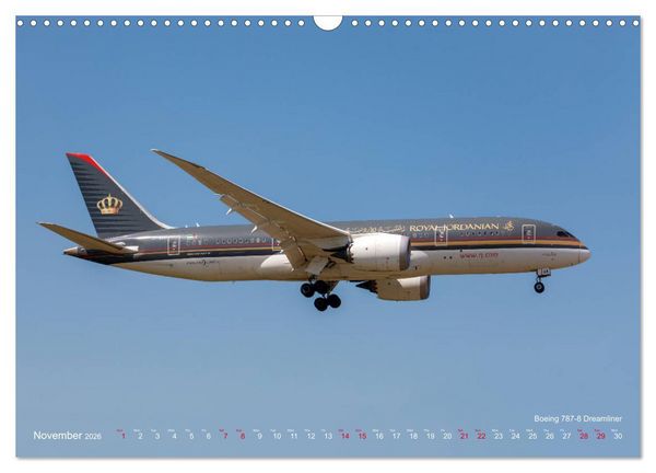 Produktbild: Airliners of the Middle East (Wall Calendar 2026 DIN A3 landscape), CALVENDO 12 Month Wall Calendar
