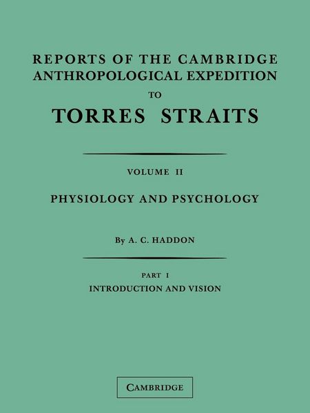 Produktbild: Reports of the Cambridge Anthropological Expedition to Torres Straits, Volume 2, Part 2