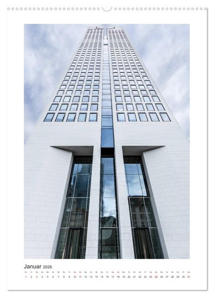 Produktbild: Spektakul&auml;re Architektur in Frankfurt a.M. (hochwertiger Premium Wandkalender 2026 DIN A2 hoch), Kunstdruck in Hochglanz