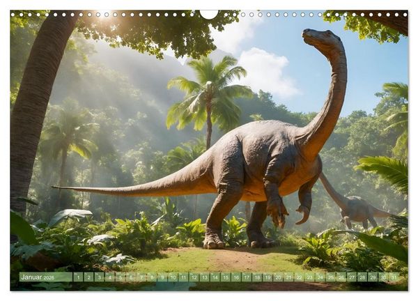 Produktbild: Eine Reise in die Vergangenheit - Entdeckung der Tierwelt (Wandkalender 2026 DIN A3 quer), CALVENDO Monatskalender