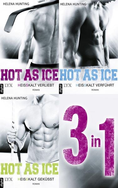 Produktbild: Hot As Ice 1-3: Drei Romane in einem E-Book