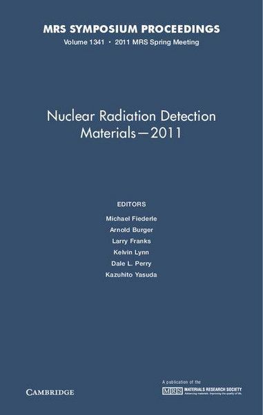 Produktbild: Nuclear Radiation Detection Materials-2011