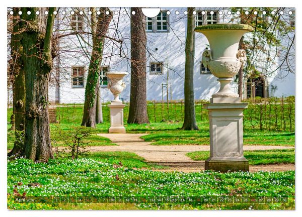 Produktbild: Barockgarten Zabeltitz (Wandkalender 2026 DIN A4 quer), CALVENDO Monatskalender