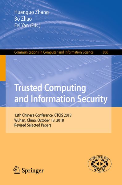 Produktbild: Trusted Computing and Information Security