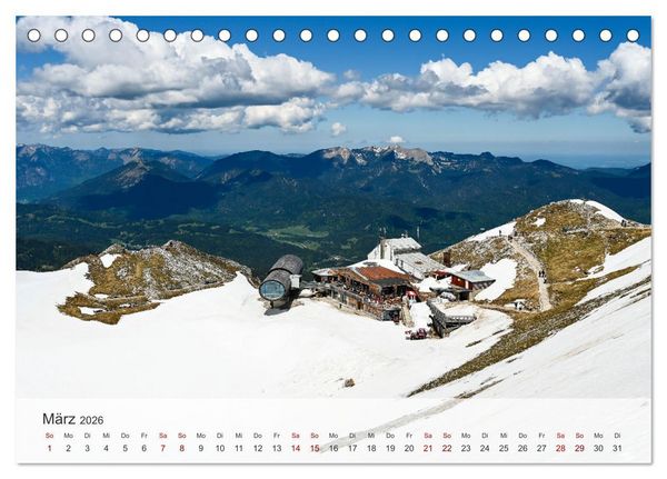 Produktbild: Alpenwelten-Zwischen Wetterstein und Karwendel (Tischkalender 2026 DIN A5 quer), CALVENDO Monatskalender