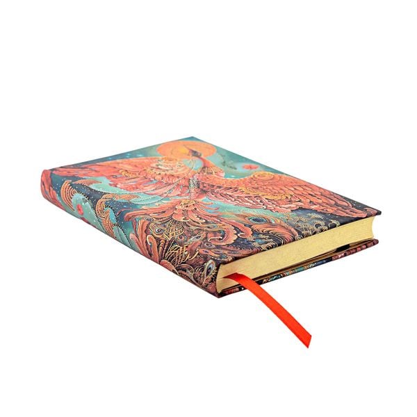 Produktbild: Hardcover Notizbuch, Feuervogel, Mini, Liniert