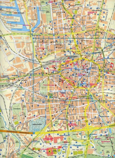 Dortmund Innenstadtplan