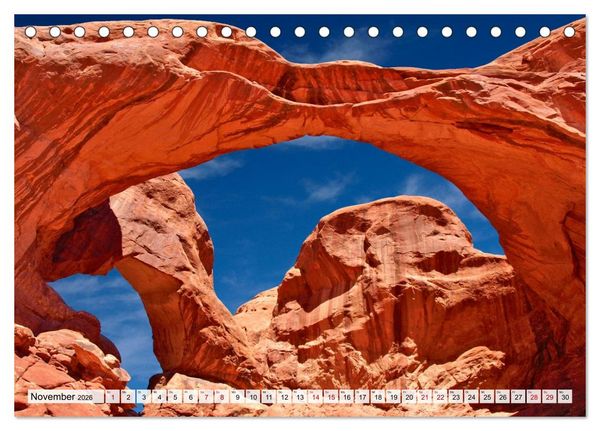 Produktbild: Faszination USA - Eine Reise durch Stadt und Natur (Tischkalender 2026 DIN A5 quer), CALVENDO Monatskalender