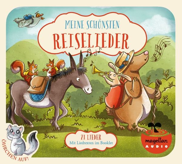 Produktbild: &Ouml;hrchen auf! Meine sch&ouml;nsten Reiselieder (Audio-CD)