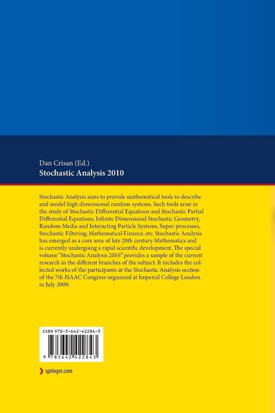 Produktbild: Stochastic Analysis 2010