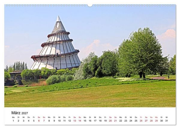Produktbild: Magdeburg &ndash; meine Stadt (hochwertiger Premium Wandkalender 2027 DIN A2 quer), Kunstdruck in Hochglanz