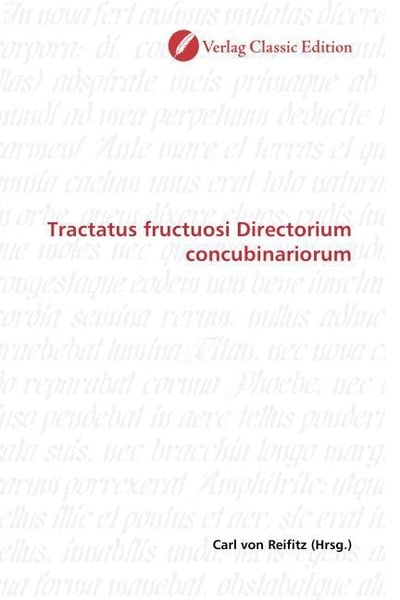 Produktbild: Tractatus fructuosi Directorium concubinariorum