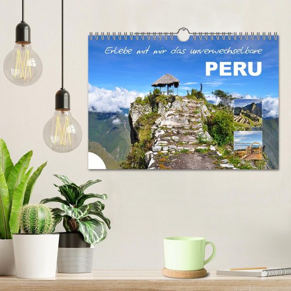 Produktbild: Erlebe mit mir das unverwechselbare Peru (Wandkalender 2026 DIN A4 quer), CALVENDO Monatskalender