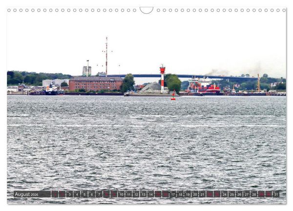 Produktbild: Kiel - Die F&ouml;rde! (Wandkalender 2026 DIN A3 quer), CALVENDO Monatskalender
