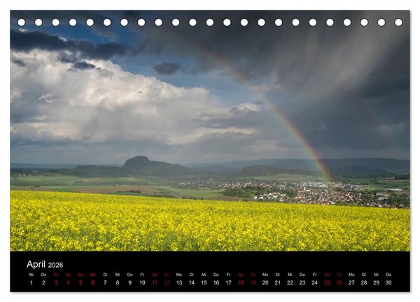 Produktbild: Der Hegau - Wanderparadies am westlichen Bodensee (Tischkalender 2026 DIN A5 quer), CALVENDO Monatskalender