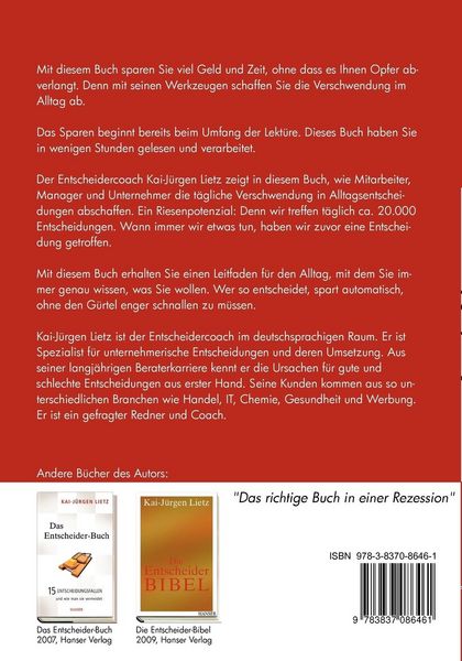Produktbild: Sparen ohne Opfer