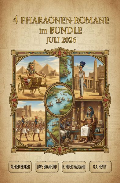 Produktbild: 4 Pharaonen-Romane im Bundle Juli 2026