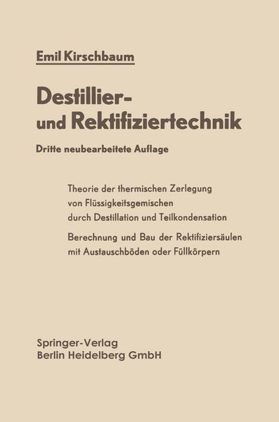 Produktbild: Destillier- und Rektifiziertechnik
