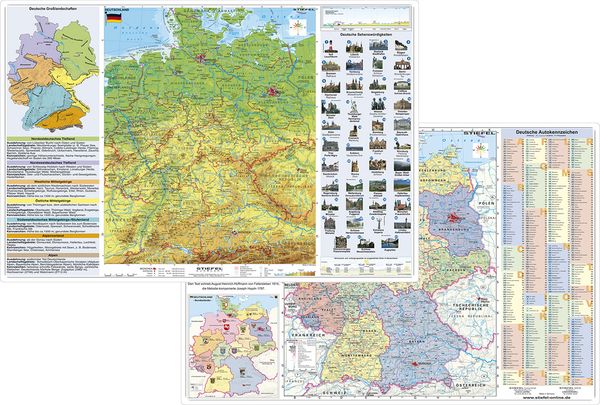 Produktbild: Deutschland physisch/politisch mit Basiswissen