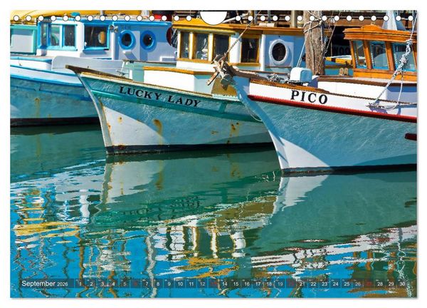 Produktbild: KALIFORNIEN K&uuml;stenimpressionen (Wandkalender 2026 DIN A4 quer), CALVENDO Monatskalender
