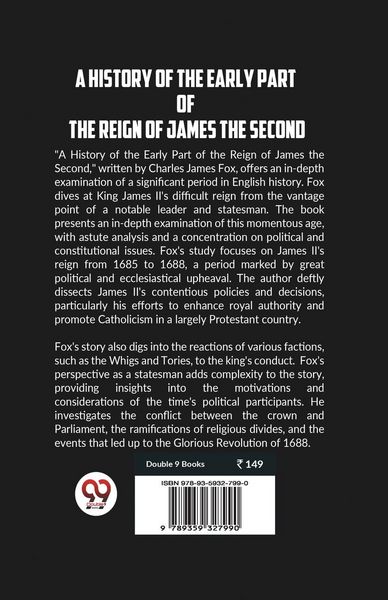 Produktbild: A History of the Early Part of the Reign of James the Second
