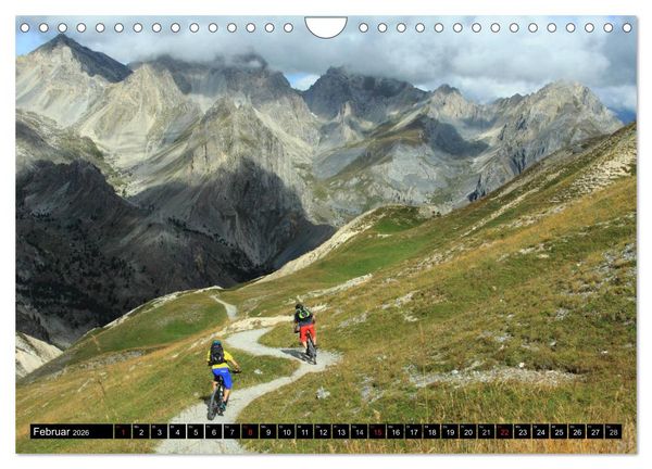 Produktbild: Mountainbike Traumpfade (Wandkalender 2026 DIN A4 quer), CALVENDO Monatskalender