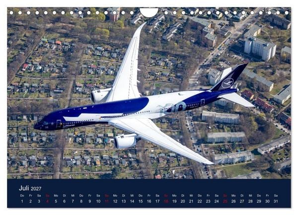 Produktbild: Lufthansa 100 Years (Wandkalender 2027 DIN A4 quer), CALVENDO Monatskalender