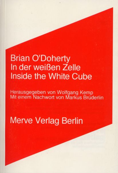 Produktbild: In der weissen Zelle /Inside the White Cube
