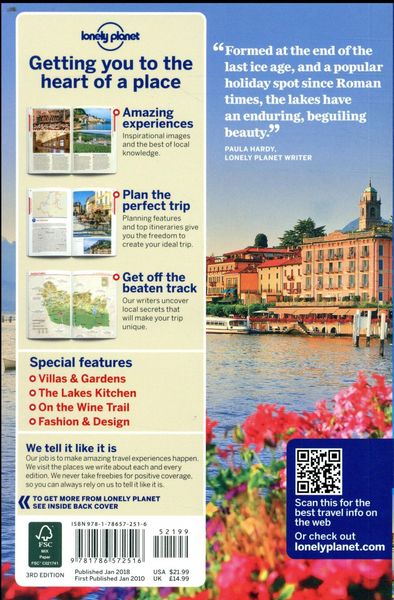 Produktbild: Lonely Planet: Lonely Planet The Italian Lakes