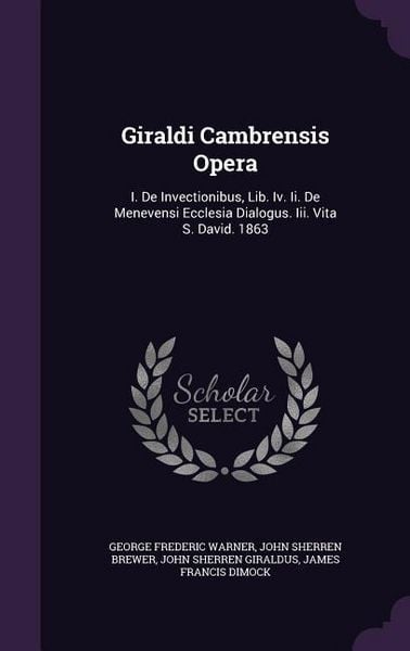Produktbild: Giraldi Cambrensis Opera