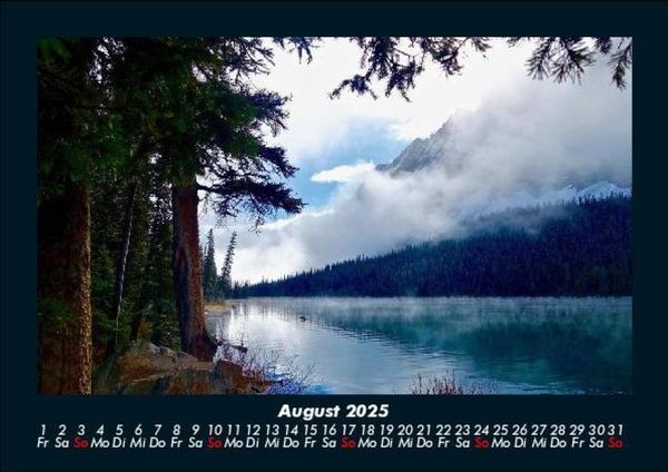 Produktbild: Landschaftskalender 2025 Fotokalender DIN A5