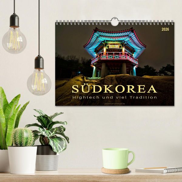 Produktbild: S&uuml;dkorea - Hightech und viel Tradition (Wandkalender 2026 DIN A4 quer), CALVENDO Monatskalender