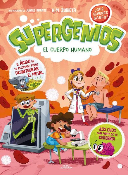 Produktbild: El cuerpo humano (Supergenios. &iquest;Qu&eacute; quieres saber? 1)