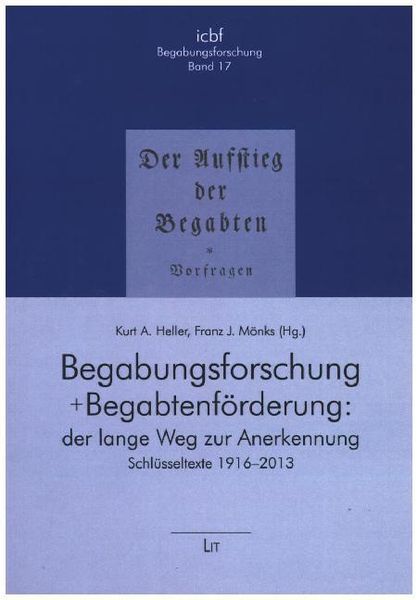 Produktbild: Begabungsforschung und Begabtenf&ouml;rderung