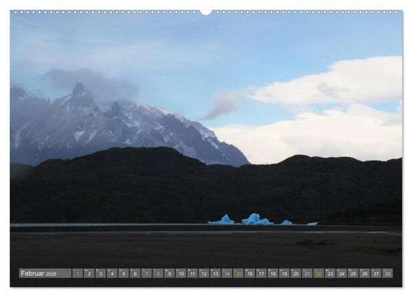 Produktbild: Patagonien, Gletscher, Berge und unendliche Weiten (Wandkalender 2026 DIN A2 quer), CALVENDO Monatskalender