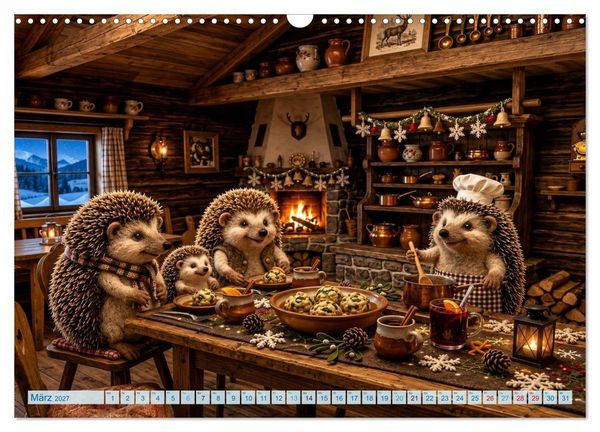 Produktbild: Die zauberhafte Welt der Iglis (Wandkalender 2027 DIN A3 quer), CALVENDO Monatskalender