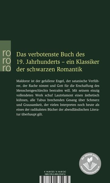 Produktbild: Die Ges&auml;nge des Maldoror