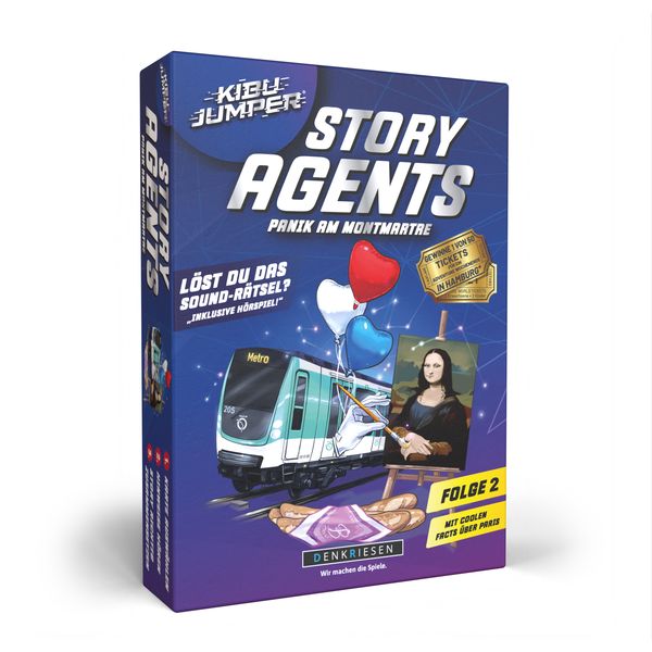 Produktbild: DENKRIESEN - KIBU JUMPER&reg; - Story Agents - Paris - "Panik am Montmartre"