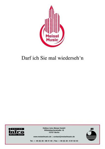 Produktbild: Darf ich Sie mal wiederseh'n