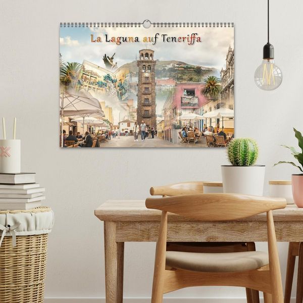Produktbild: La Laguna auf Teneriffa (Wandkalender 2026 DIN A3 quer), CALVENDO Monatskalender