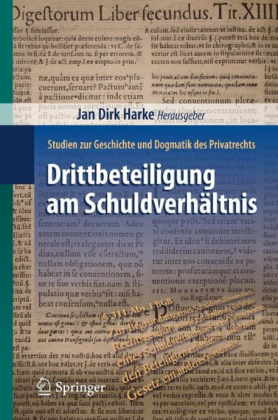 Produktbild: Drittbeteiligung am Schuldverh&auml;ltnis