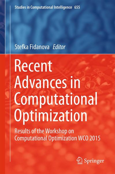 Produktbild: Recent Advances in Computational Optimization