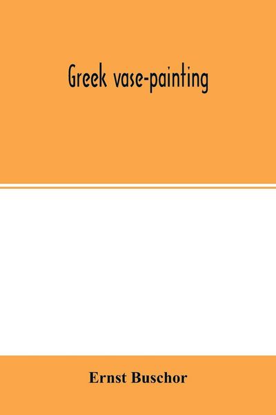 Produktbild: Greek vase-painting