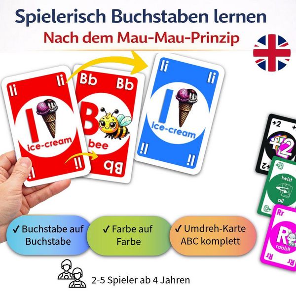 Produktbild: Letters Klacks &ndash; Das englische Alphabet spielerisch entdecken (Pocket Edition)