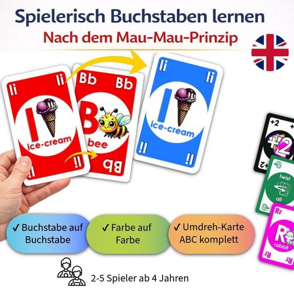Produktbild: Letters Klacks &ndash; Das englische Alphabet spielerisch entdecken