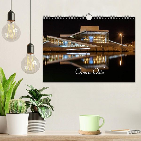 Produktbild: Opera Oslo (Wandkalender 2026 DIN A4 quer), CALVENDO Monatskalender