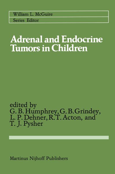 Produktbild: Adrenal and Endocrine Tumors in Children