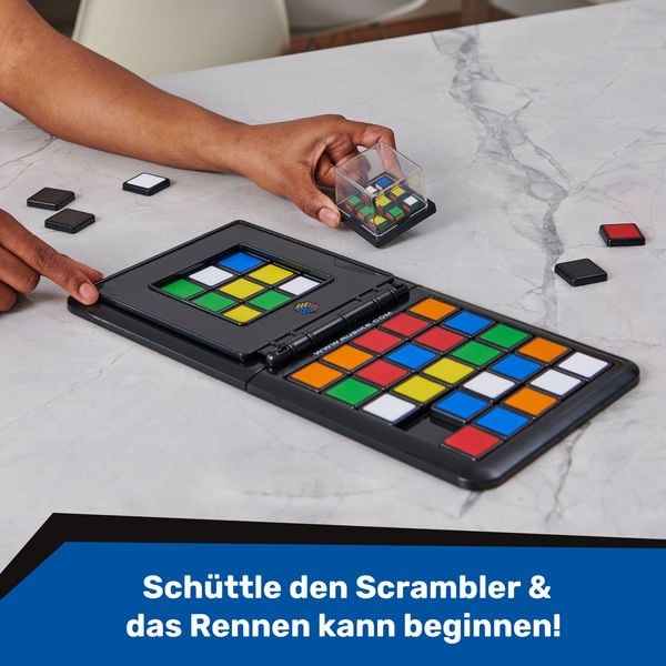 Produktbild: Rubik&rsquo;s Race - das Spiel f&uuml;r 2 Rubiks-Fans ab 7 Jahren, rasantes Schiebespiel