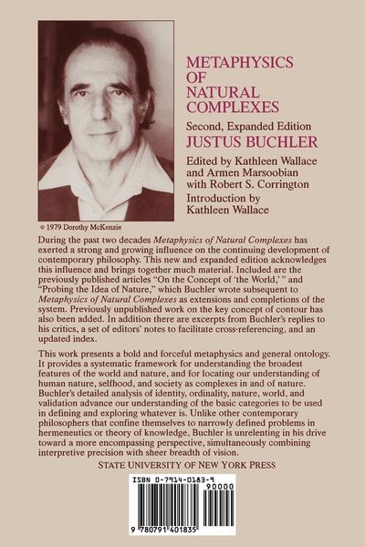 Produktbild: Metaphysics of Natural Complexes